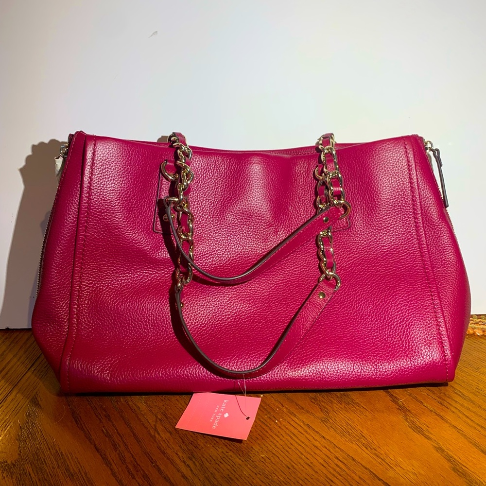 Kate Spade Cranberry Colored Andee Purse